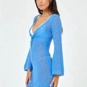 L*Space Women’s Palisades Swim Coverup - Blue Veri Peri